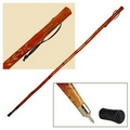 60" Wooden Hiking Stick